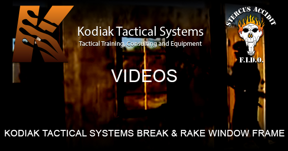 Kodiak Break Rake Window Frame