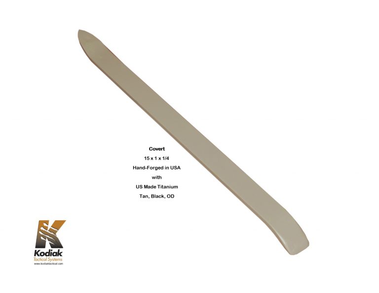 Covert Titanium Pry Bar KODIAK TACTICAL SYSTEMS