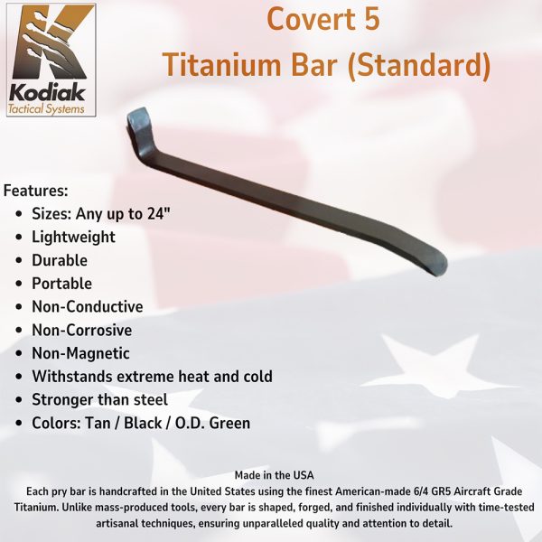 Covert 5 Titanium Bar Standard