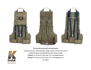 Tactical Breaching Kit Back Pack